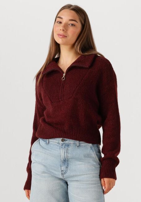 Bordeaux BY-BAR Trui BOXY BEAU PULLOVER - large