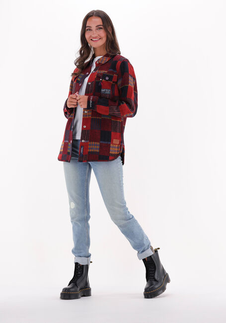 Rode SCOTCH & SODA Jack PATCHWORK SHIRT JACKET - large