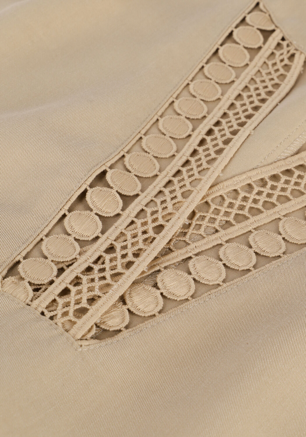 SUMMUM Haut TOP TENCEL en marron - large