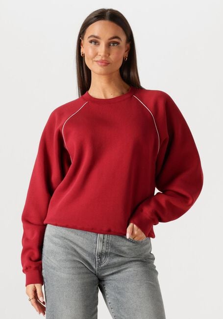 CATWALK JUNKIE GRAPHIC SWEATER WITH PIPING Pulls & Gilets en rose - large