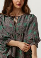 Groene SISSEL EDELBO  ANGELINA SILK TOP
