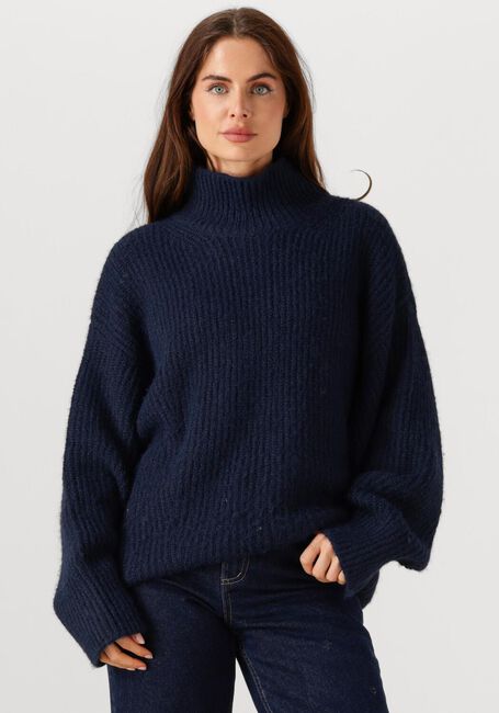 EDITED Col roulé BETH JUMPER Bleu foncé - large