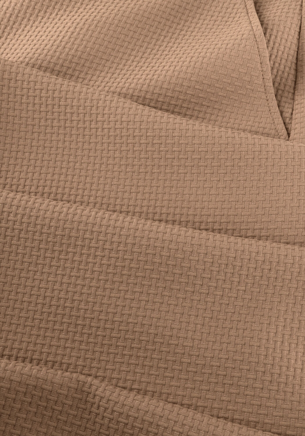 Camel STUDIO ANNELOES Wijde broek Lexie waffle trousers - large