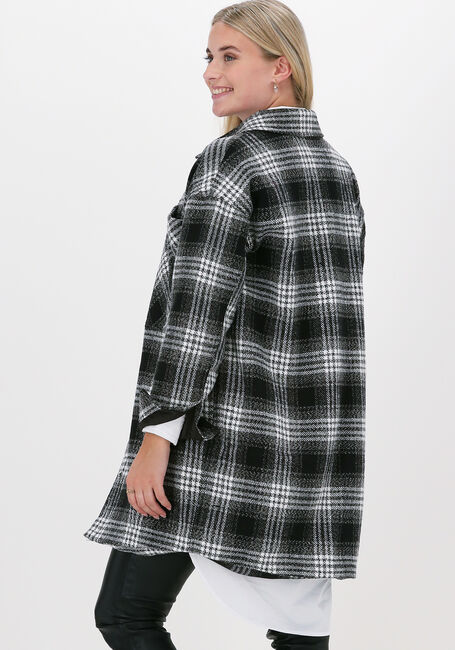 CO'COUTURE Manteau EDNA CHECK SHIRT en noir - large