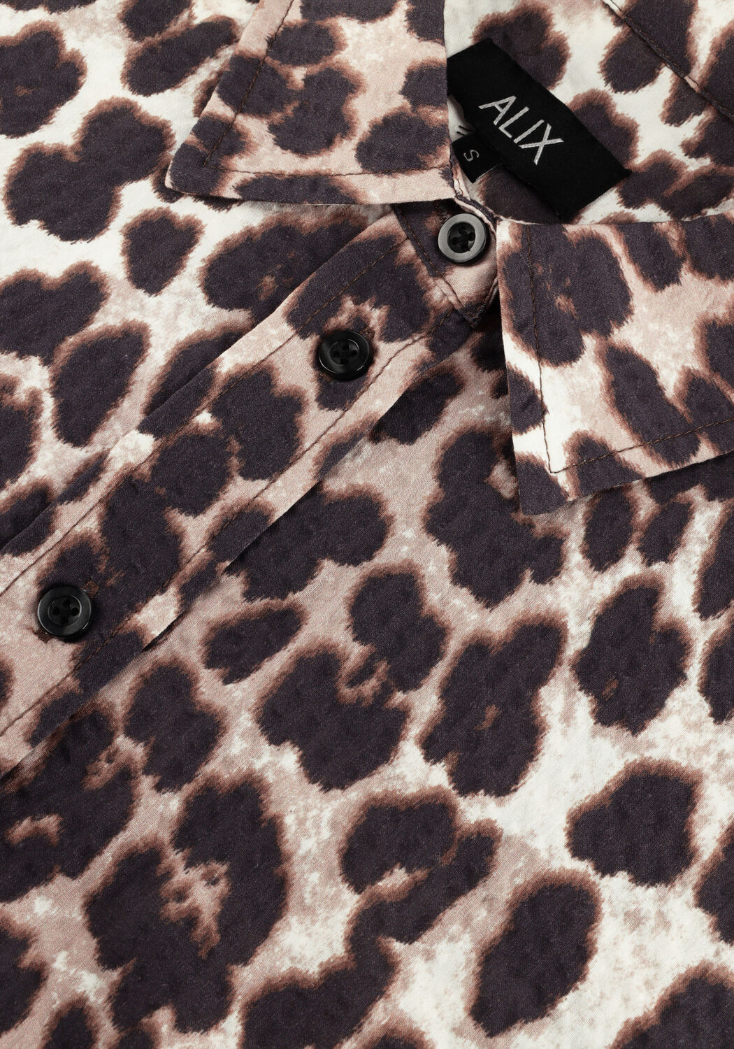 Multi ALIX THE LABEL  LADIES WOVEN ANIMAL BLOUSE - large