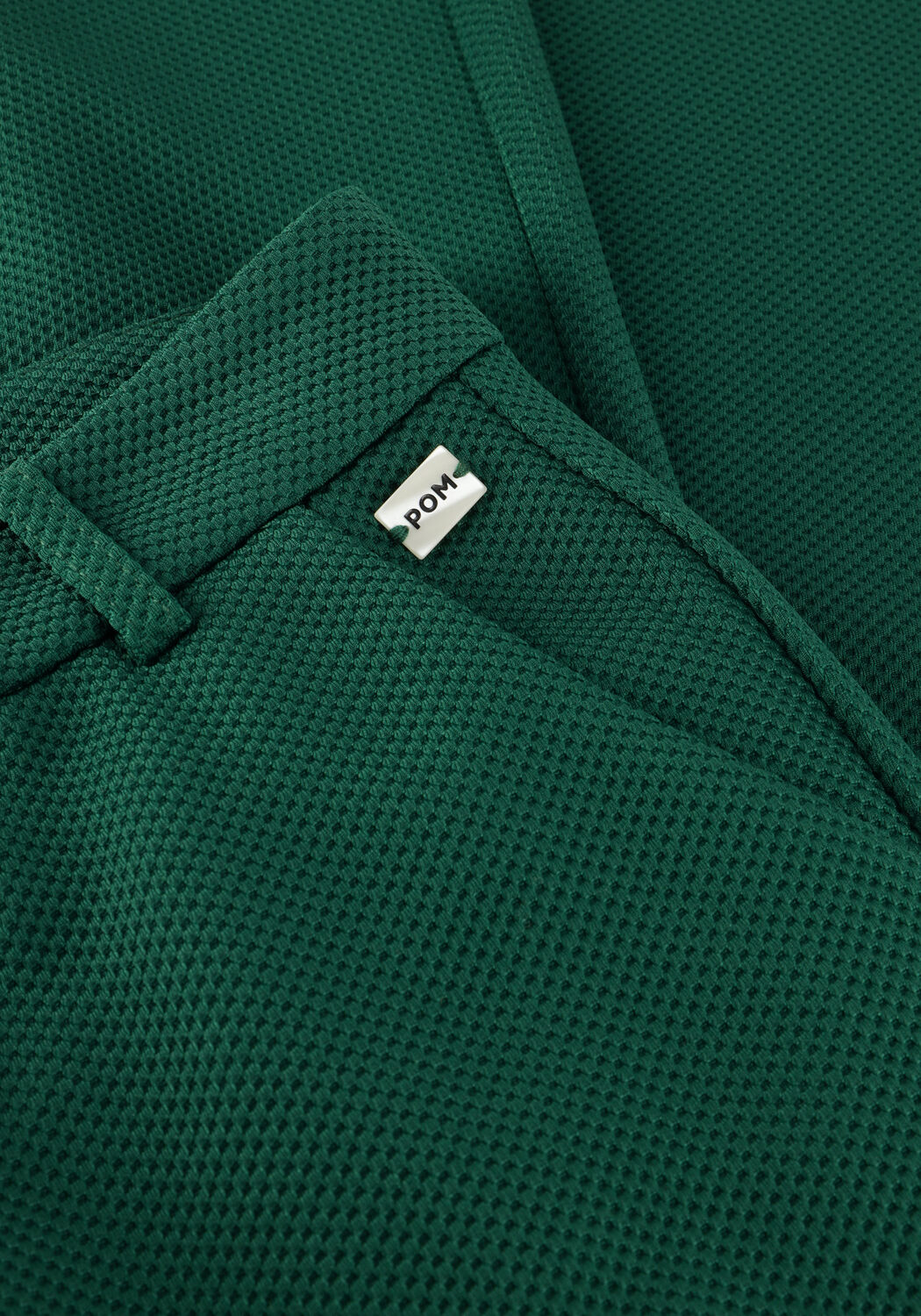 Groene POM AMSTERDAM Flared broek PANTS - LARA PINE GREEN - large