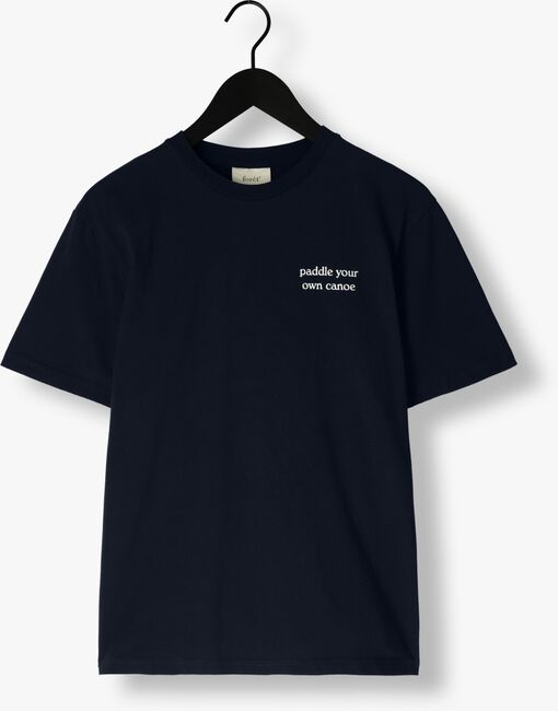 Donkerblauwe FORÉT T-shirt TIP T-SHIRT - large