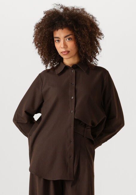 MY ESSENTIAL WARDROBE VITTAMW SHIRT Blouses en marron - large
