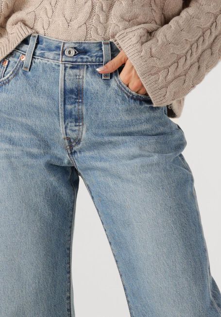 LEVI'S Straight leg jeans 501 90'S IN LOVE WITH YOU Bleu clair - large