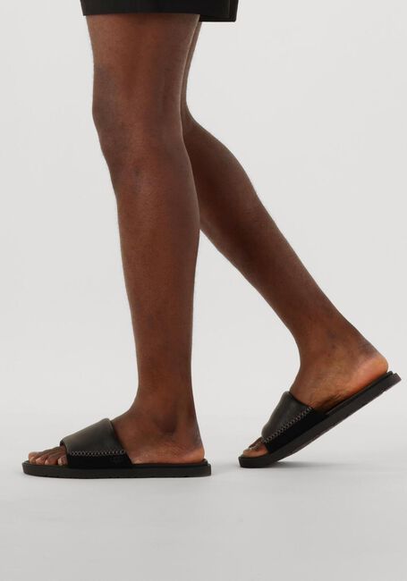 UGG M SEASIDE II SLIDE Tongs en noir - large