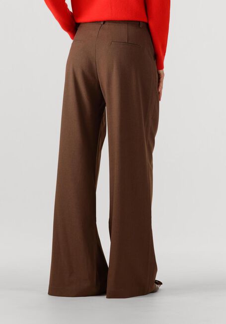 SUNCOO Pantalon large JONAS en marron - large