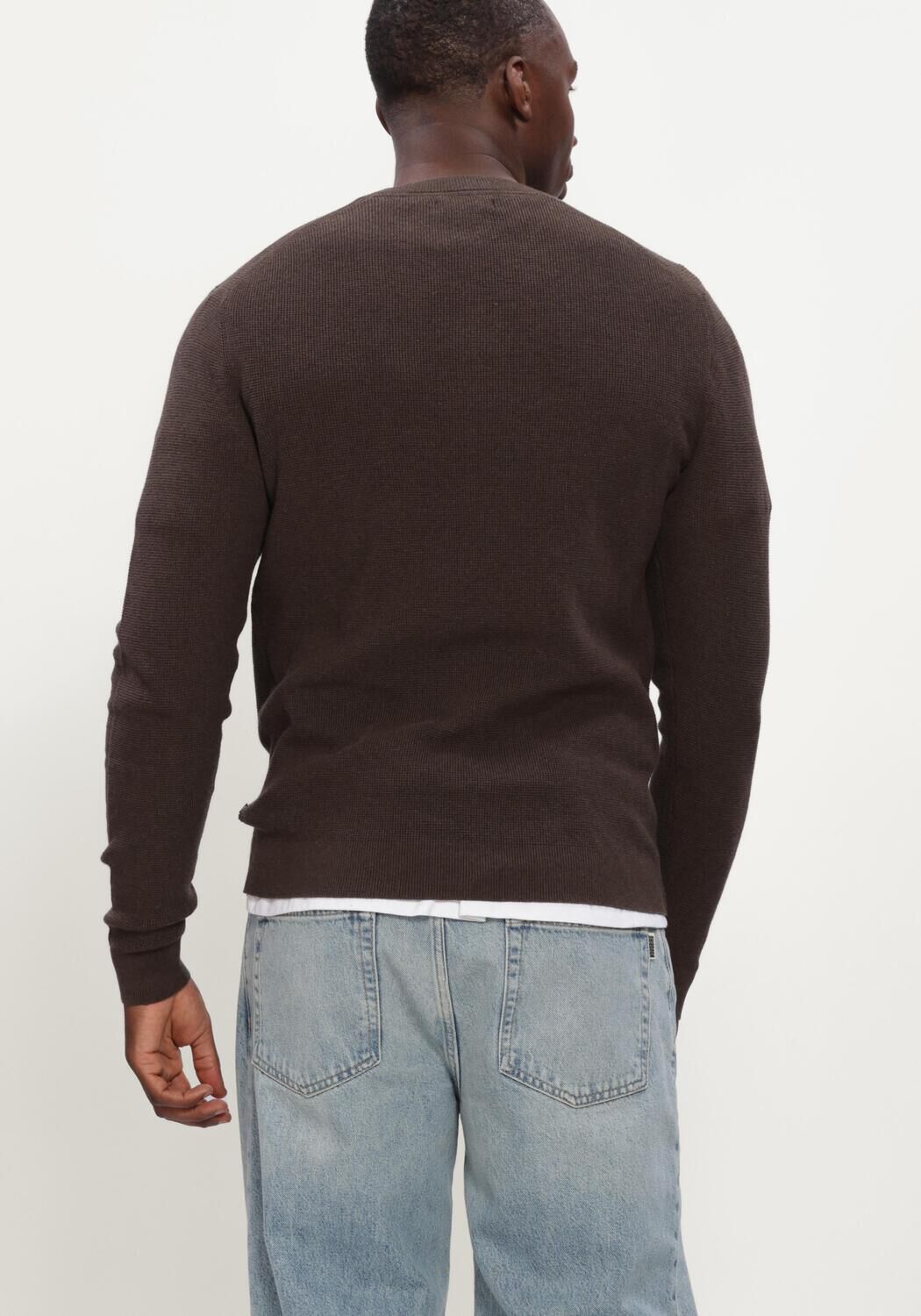 MATINIQUE Pull MALAGOON en marron - large