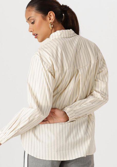 Creme WITHBLACK  WBLELVOR LS SHIRT - large