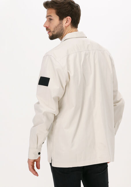 CALVIN KLEIN Surchemise GMD UTILITY OVERSHIRT Blanc - large