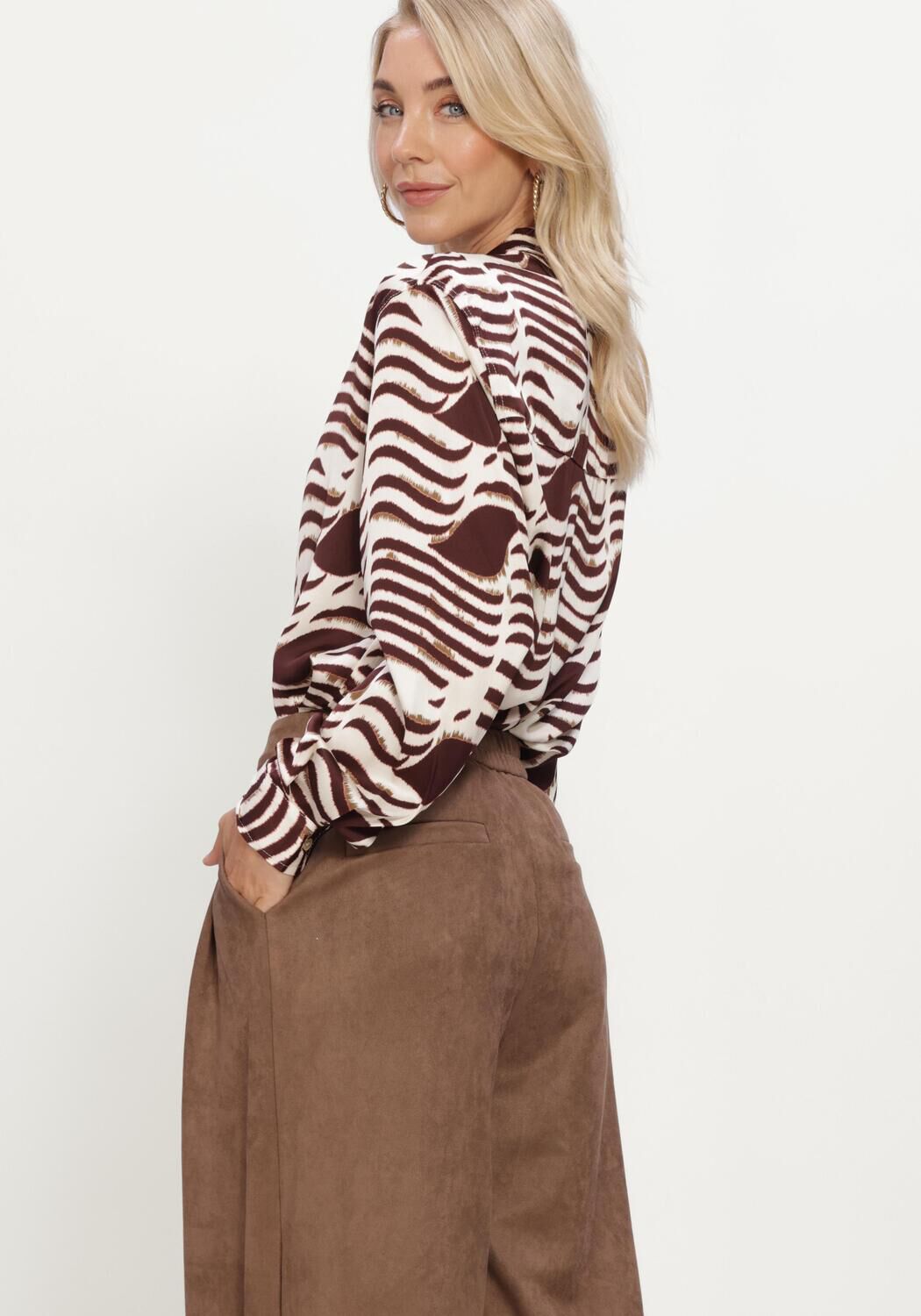 NUKUS ADORA BLOUSE ZEBRA Blouses &Eacute;cru - large