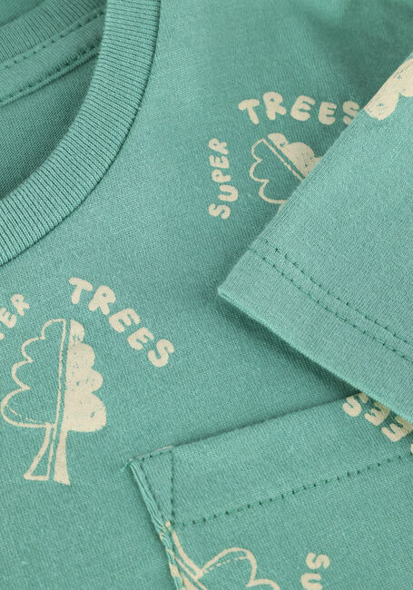 Groene Sproet & Sprout T-shirt T-SHIRT POCKET TREES PRINT Groene Sproet & Sprout T-shirt T-SHIRT POCKET TREES PRINT - large