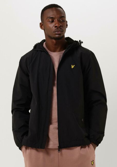 LYLE & SCOTT Jack ZIP THROUGH HOODED JACKET en noir - large