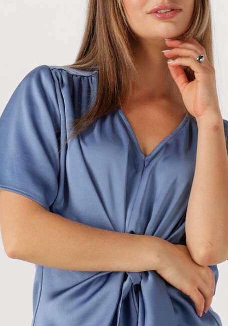 NEO NOIR CASADIA HEAVY SATEEN BLOUSE Blouses Bleu clair - large