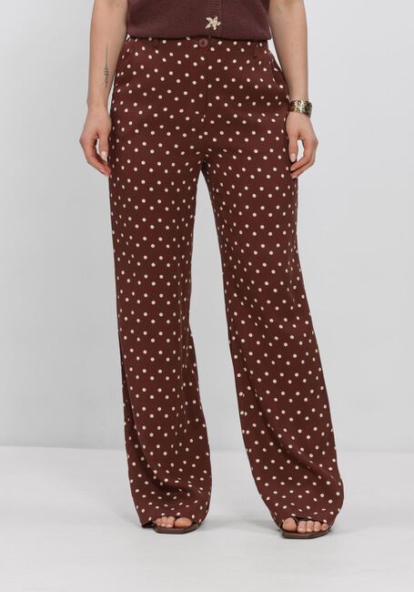 YDENCE PANTS STACEY Pantalons en marron - large