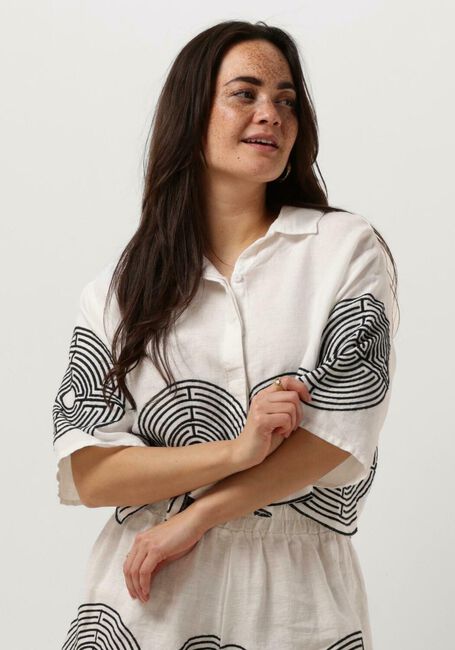 GREEK ARCHAIC KORI 250021 Blouses en blanc - large