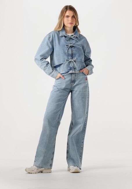 Lichtblauwe HARPER & YVE Straight leg jeans YVE-PA PICANTE - large