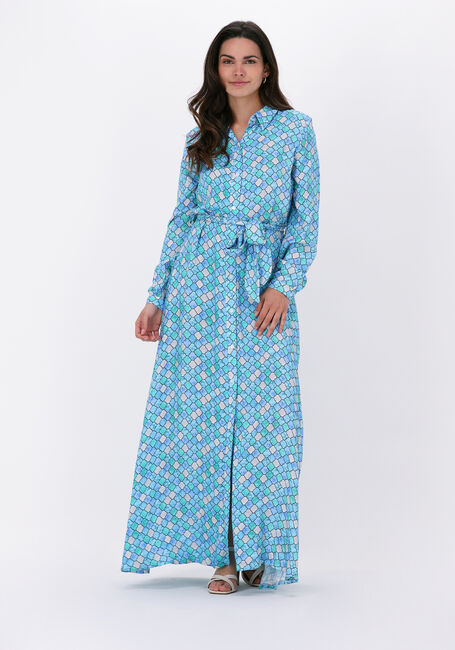 EST'SEVEN Robe maxi EST’MAXI DRESS en bleu - large