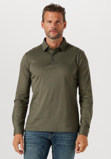 DESOTO Polo ESSENTIAL POLO KENT 1/1 Olive - large