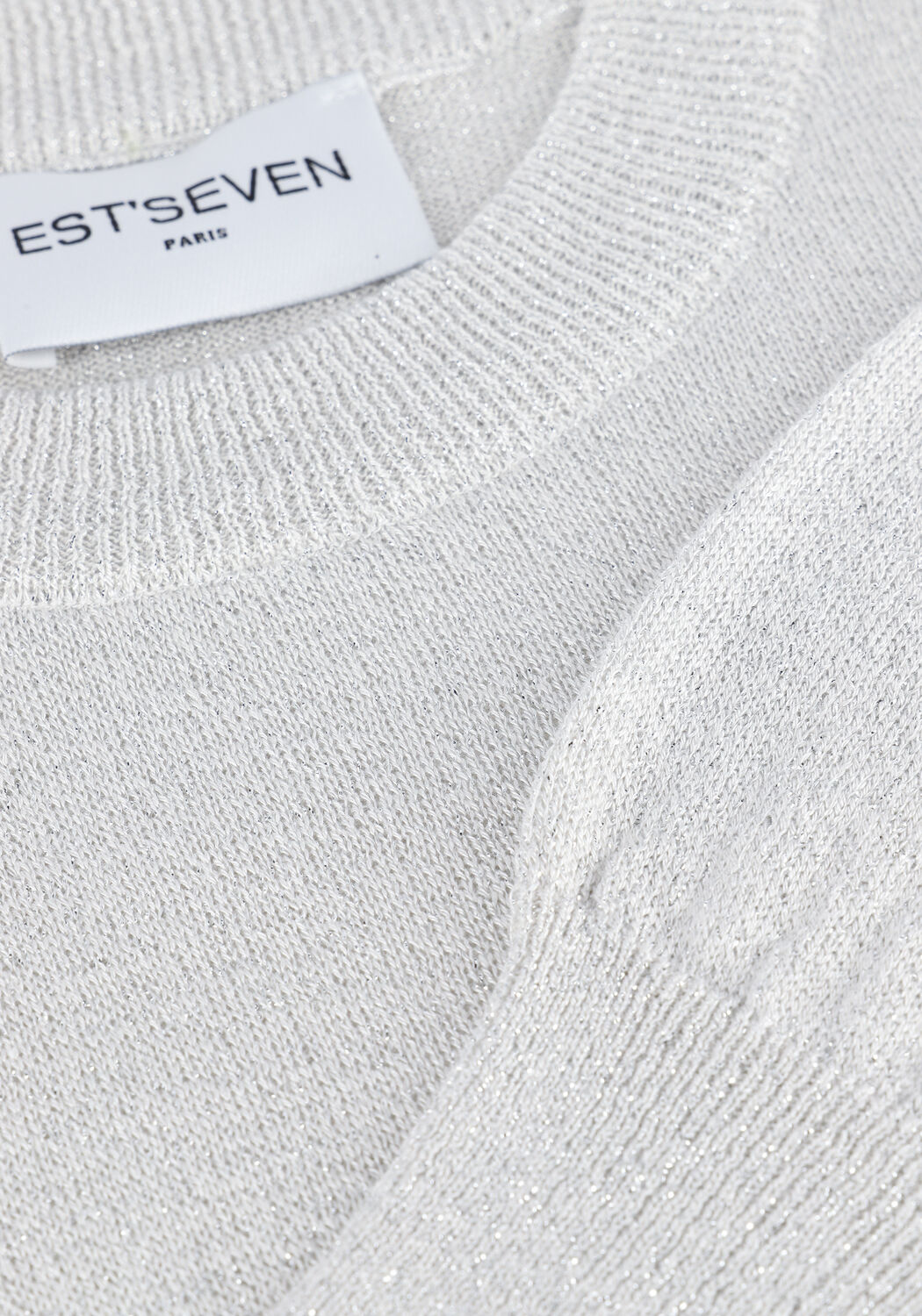 Gebroken wit EST'SEVEN Top EST'SHORT SLEEVE TOP MANUEL - large