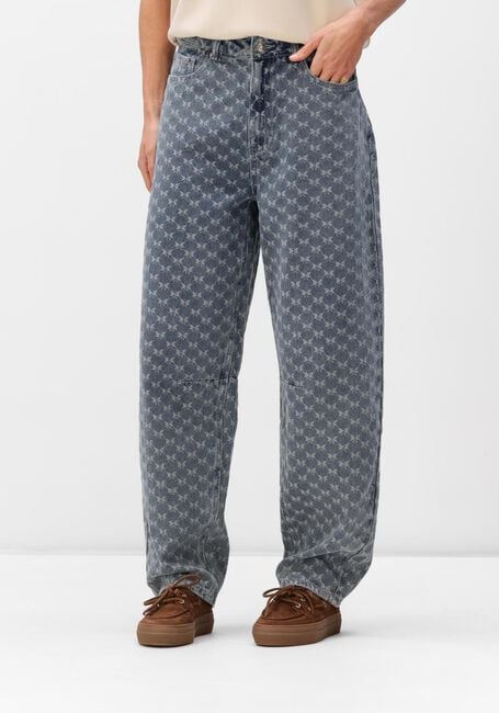 Blauwe MINUS Straight leg jeans MSSIENNE HIGH WAIST PANT - large