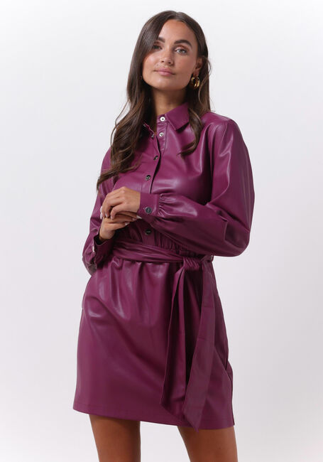 LIU JO Mini robe ABITO SPALMATO CLASSY COATED en violet - large