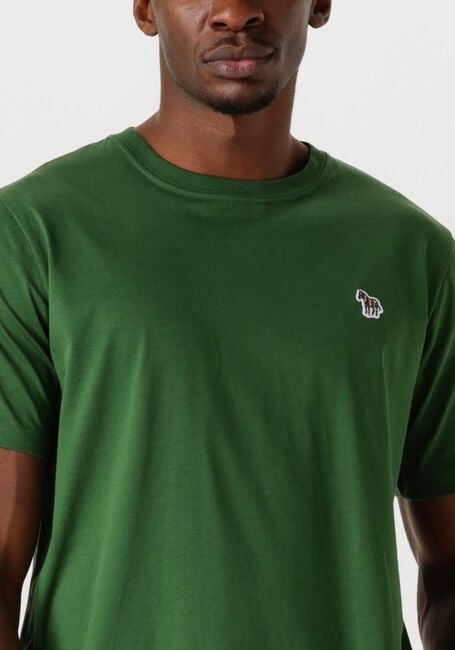PS PAUL SMITH T-shirt MENS REG FIT T-SHIRT ZEBRA en vert - large