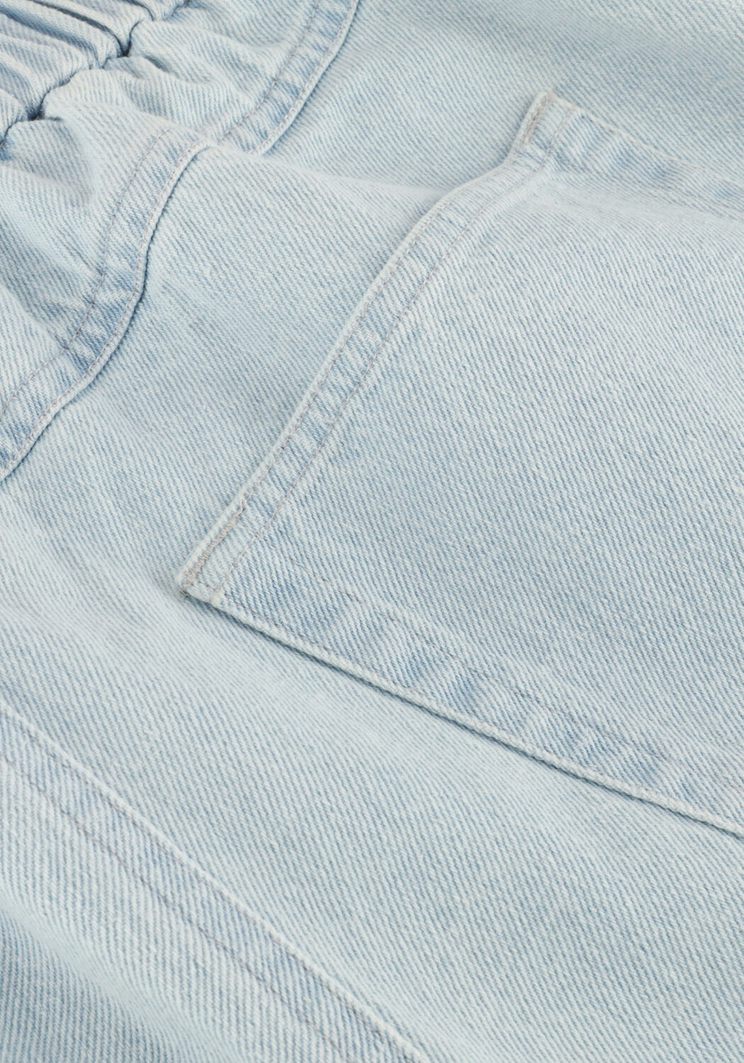 BY-BAR Pantalon courts LEON BLEACHED DENIM SHORT Bleu clair - large