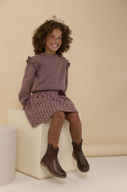 TON & TON Mini-jupe TILLY en violet - large