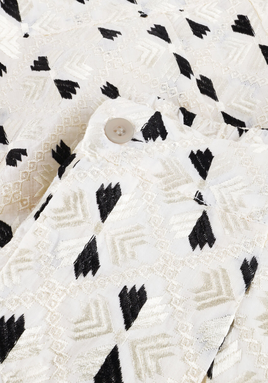 GREEK ARCHAIC KORI Pantalon courte S26K-4061097 Cr&egrave;me - large
