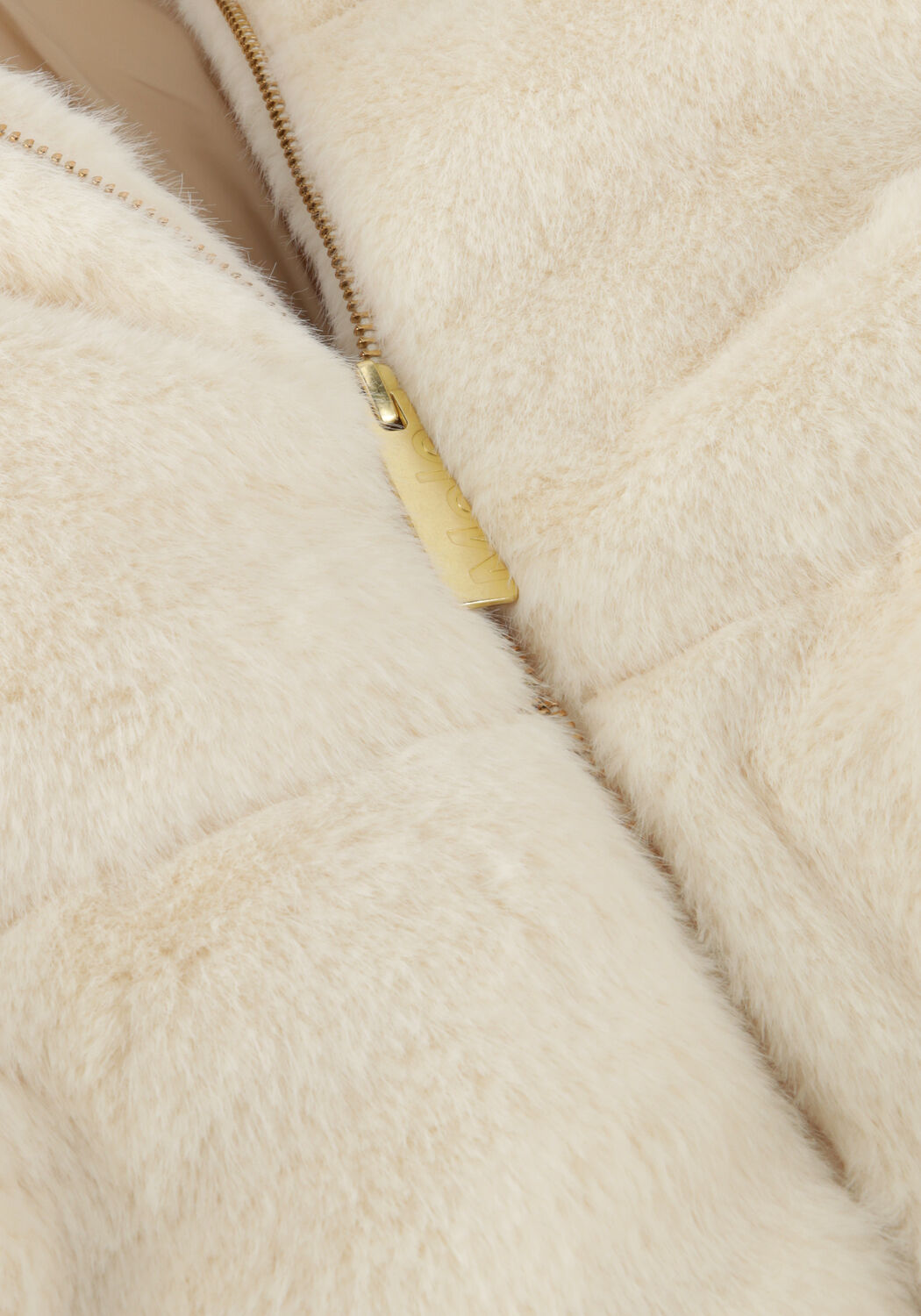 Creme MOLO Faux fur jas HAVI 2 - large