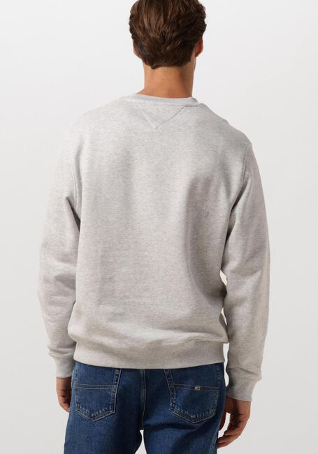 TOMMY JEANS Pull TJM REG BADGE CREW EXT Gris clair - large