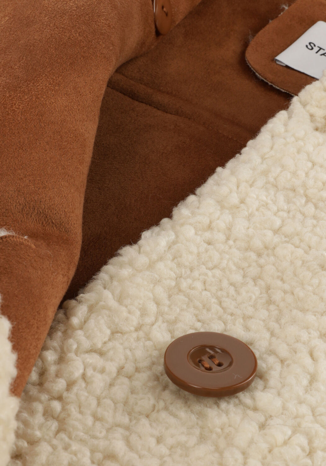 STAND STUDIO Manteau CHLOE JACKET Blanc - large