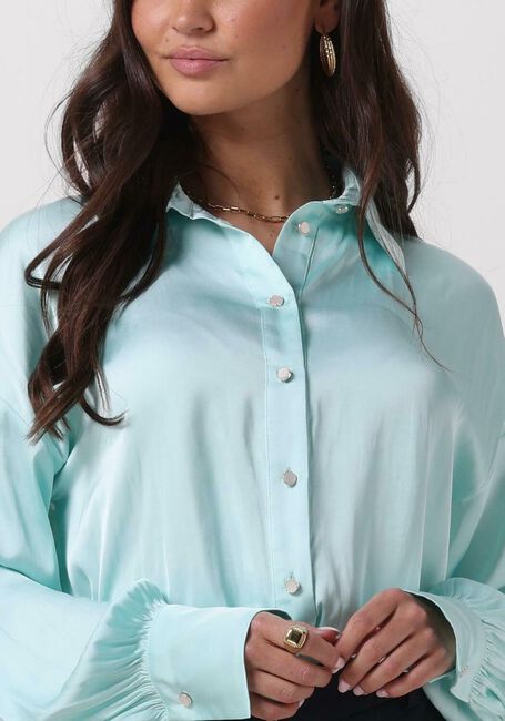 Mint ACCESS  SATIN EFFECT SHIRT - large
