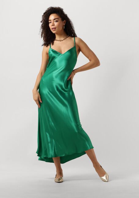 GREEK ARCHAIC KORI Robe midi 130512 en vert - large