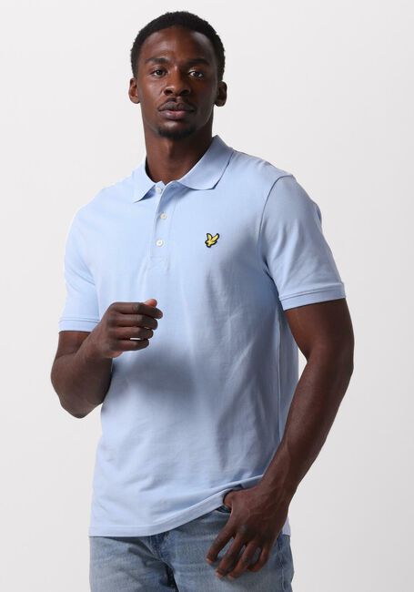 LYLE & SCOTT Polo PLAIN POLO SHIRT Bleu clair - large
