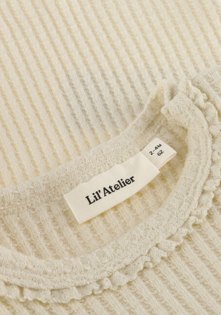 LIL' ATELIER Grenouillères NBFOSANNE LS SLIM BODY LIL Crème - large