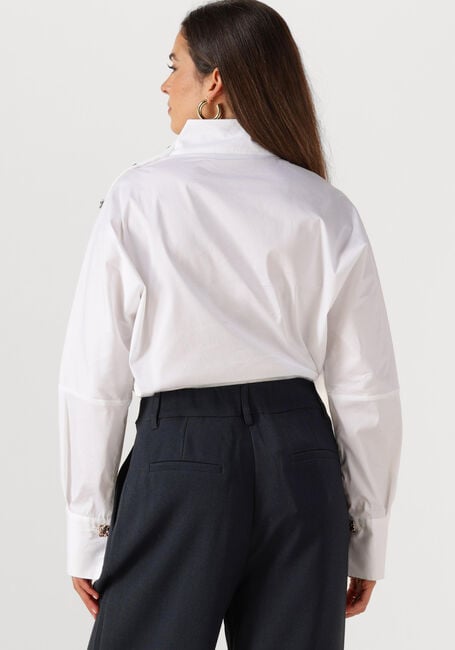 CO'COUTURE SANNA ASYM BUTTON BLOUSE Blouses en blanc - large