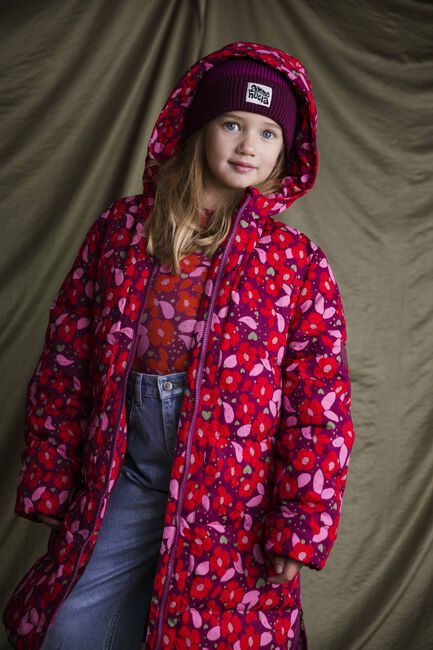 Roze AMMEHOELA Gewatteerde jas XANNA - large