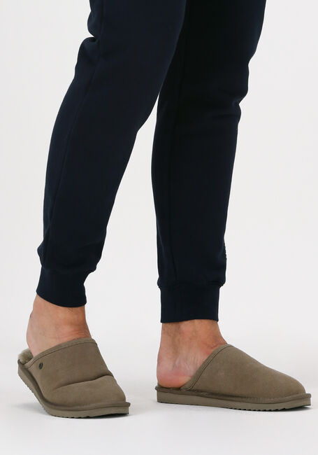 WARMBAT Chaussons CLASSIC UNISEX SUEDE en vert - large