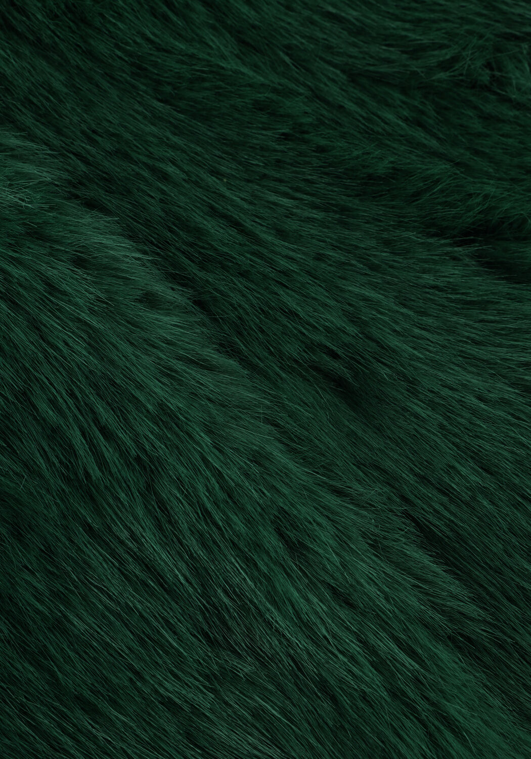 CATWALK JUNKIE Manteau en fausse fourrure FUR JACKET en vert - large