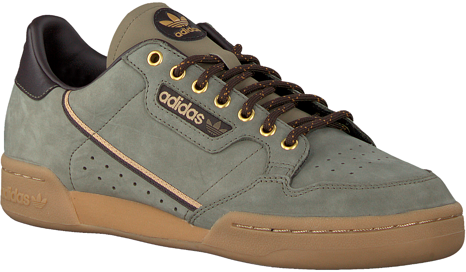 adidas continental 80 homme verte