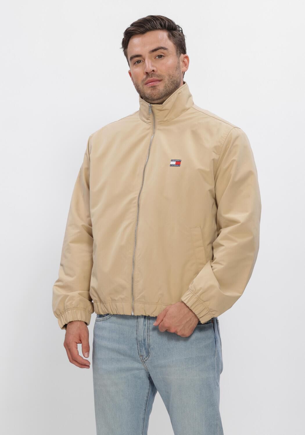 TOMMY JEANS Jack TJM ESSENTIAL JACKET EXT en beige - large