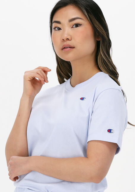 CHAMPION T-shirt CREWNECK T-SHIRT 115109 Bleu clair - large