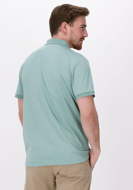 Groene SELECTED HOMME Polo SLHFAVE ZIP SS POLO B - large