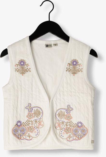 DAILY7 Gilet PADDED EMBROIDERY GILET Blanc - large